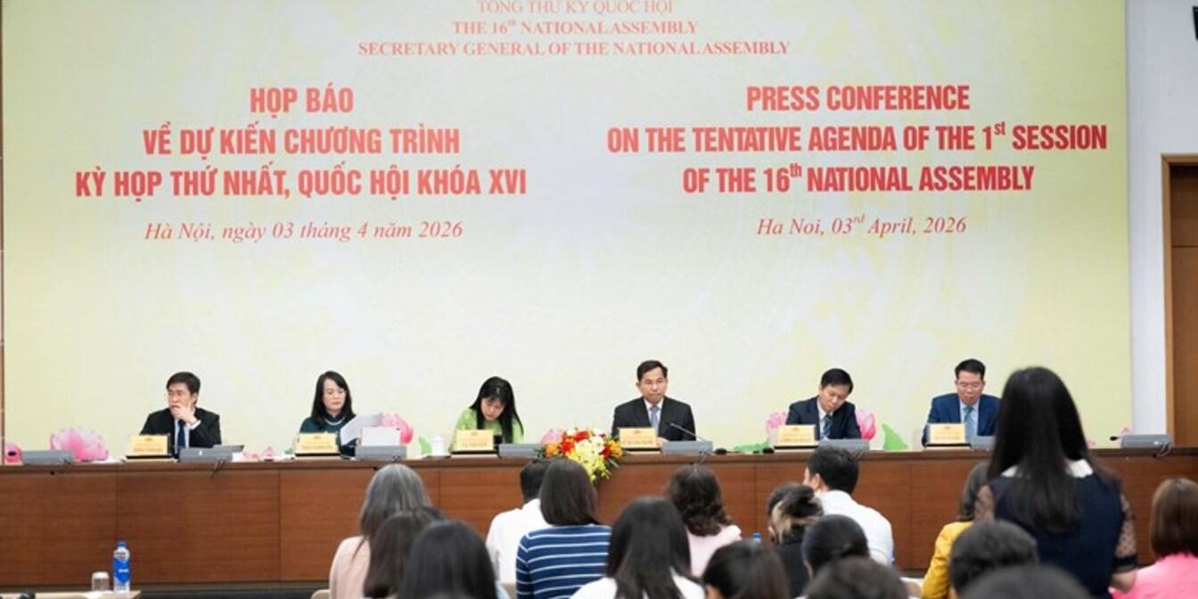 Kỳ họp thứ nhất, Quốc hội khóa XVI: Đặt nền tảng cho chặng đường phát triển mới của đất nước