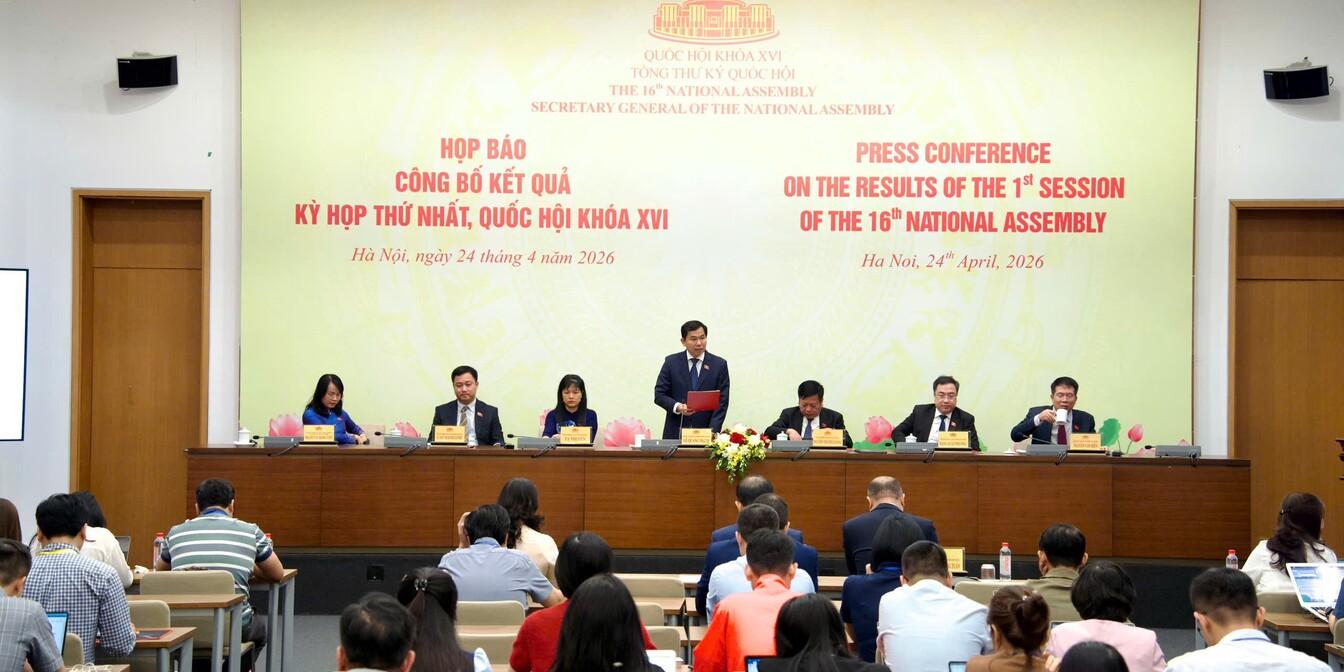 Kỳ họp thứ Nhất tạo nền móng, mở ra một chặng đường mới cho nhiệm kỳ Quốc hội khóa XVI