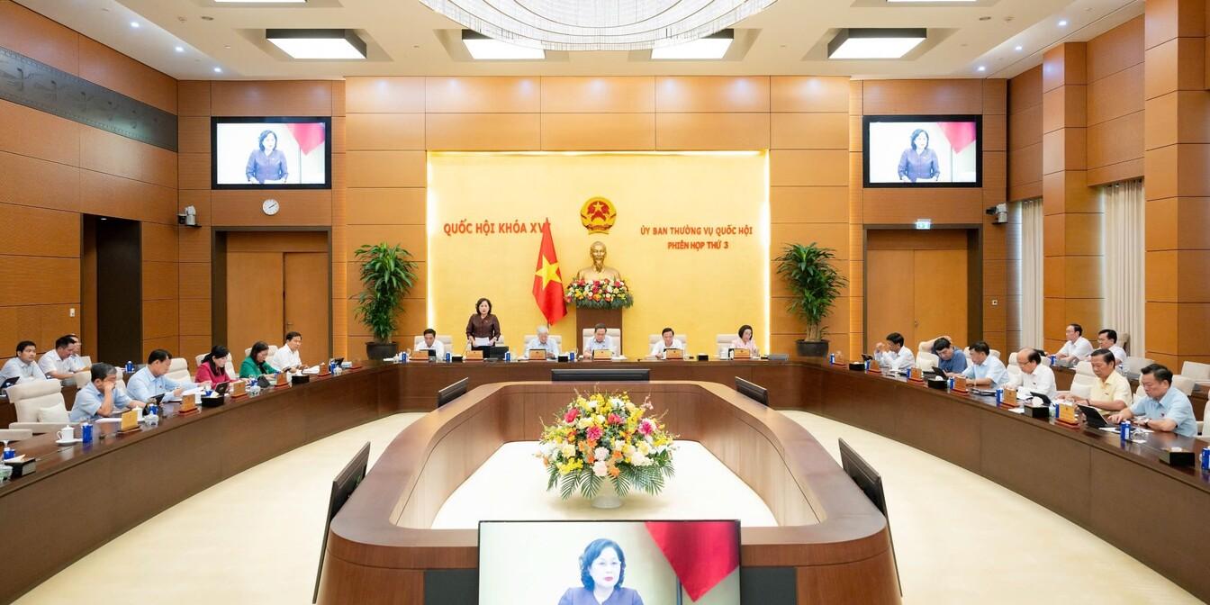 Uỷ ban Thường vụ Quốc hội cho ý kiến Nghị quyết về nguyên tắc, tiêu chí phân chia thuế GTGT cho từng địa phương trong giai đoạn 2027 – 2030