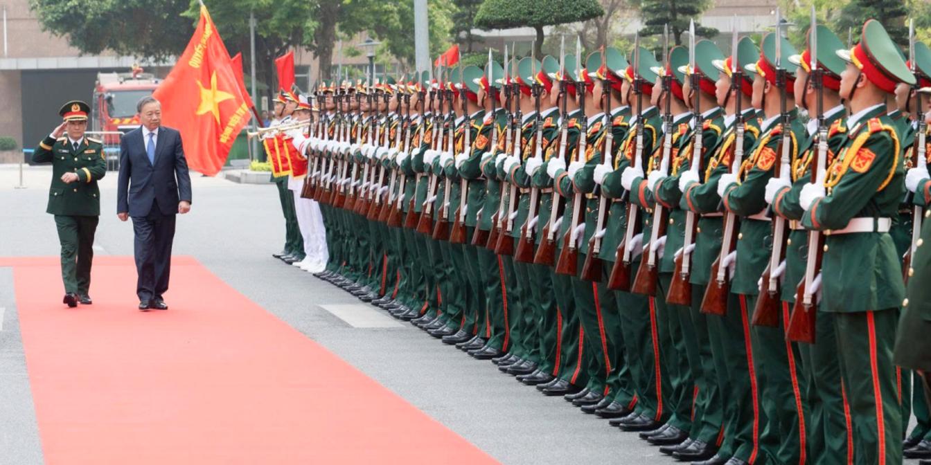 Tổng Bí thư Tô Lâm dự Lễ đón nhận Huân chương Hồ Chí Minh và kỷ niệm 75 năm Ngày truyền thống Bệnh viện Trung ương Quân đội 108