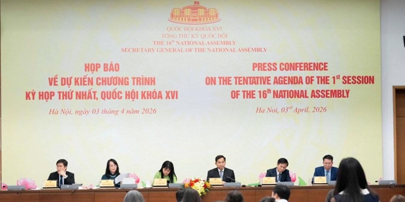 Kỳ họp thứ nhất, Quốc hội khóa XVI: Đặt nền tảng cho chặng đường phát triển mới của đất nước
