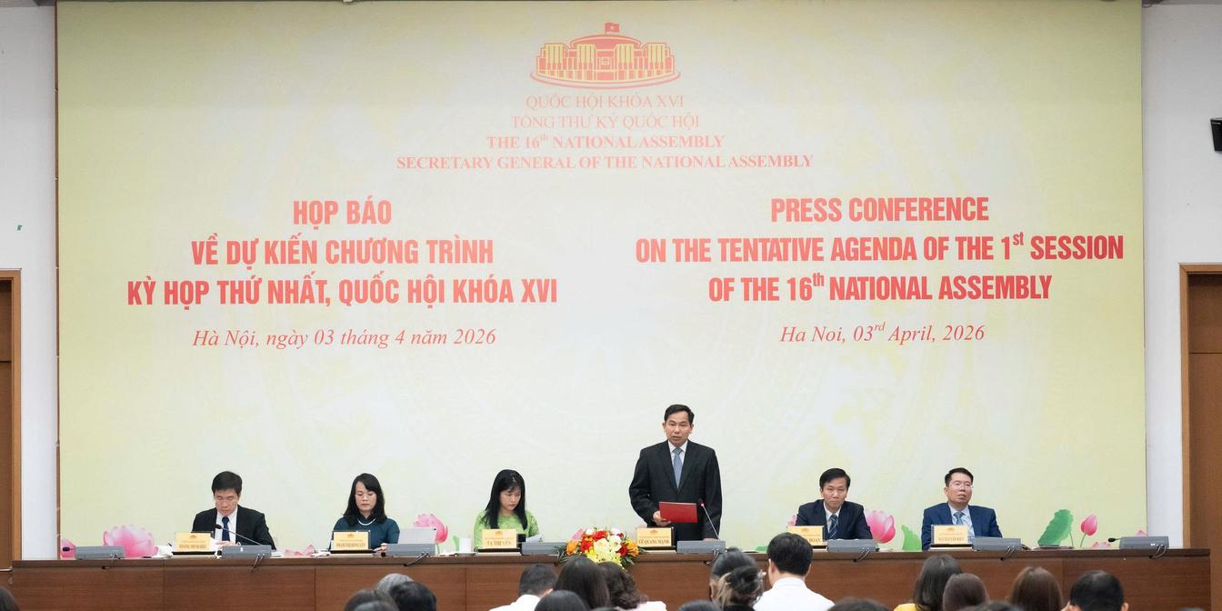 Kỳ họp thứ Nhất, Quốc hội khóa XVI: Tập trung xem xét, quyết định về công tác nhân sự, tổ chức bộ máy