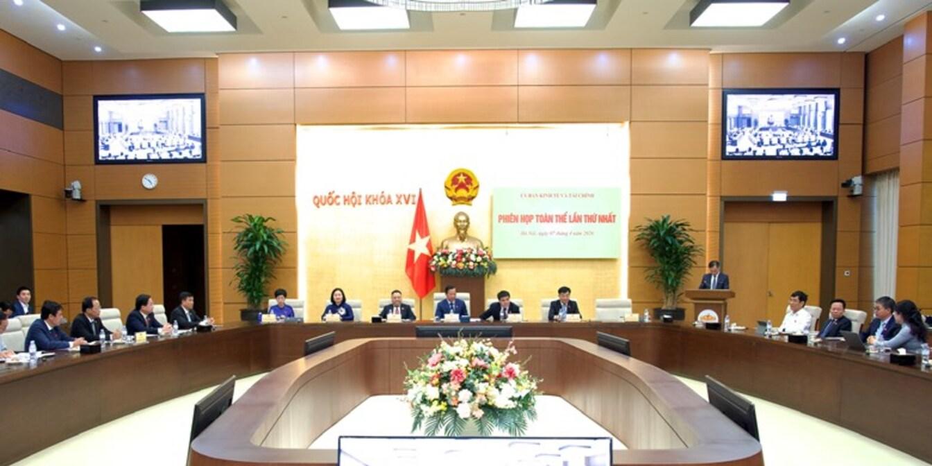Uỷ ban Kinh tế và Tài chính khoá XVI tổ chức Phiên họp toàn thể lần thứ nhất