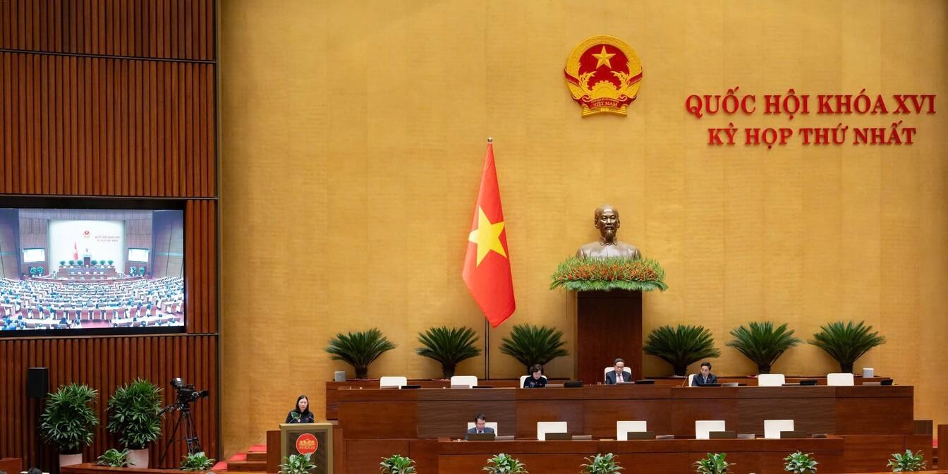 Quốc hội nghe Tờ trình dự kiến Chương trình giám sát của Quốc hội năm 2027