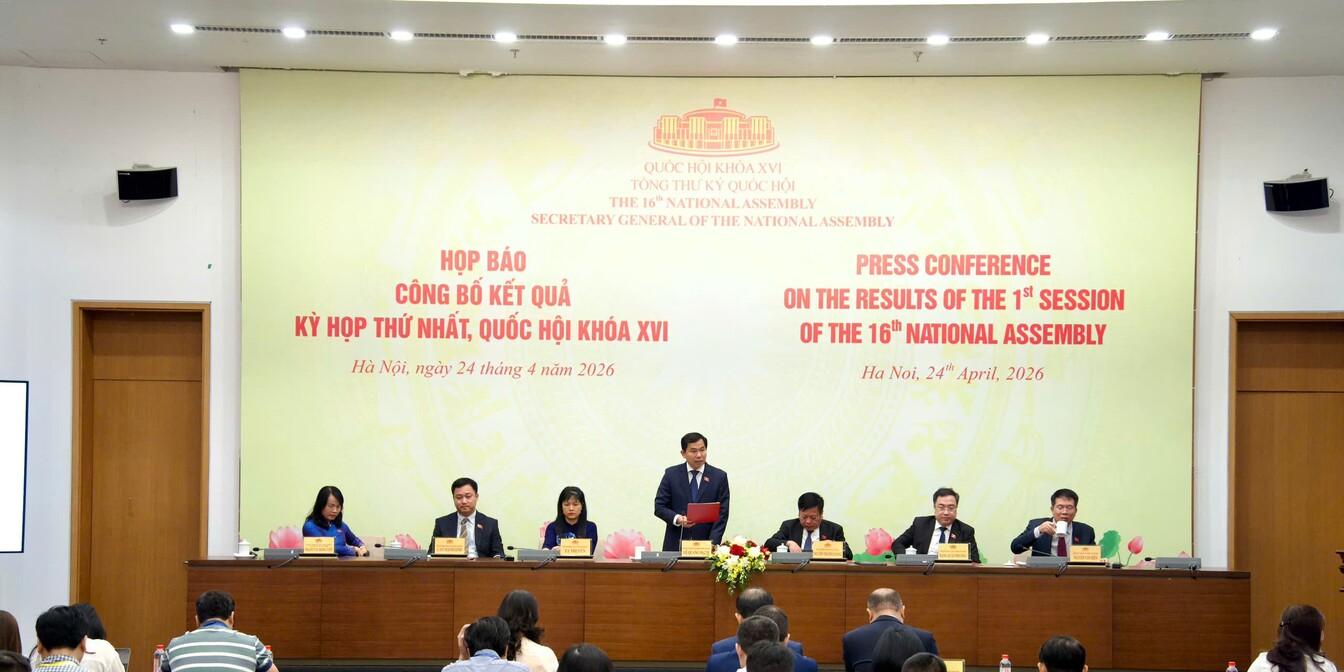 Kỳ họp thứ Nhất tạo nền móng, mở ra một chặng đường mới cho nhiệm kỳ Quốc hội khóa XVI