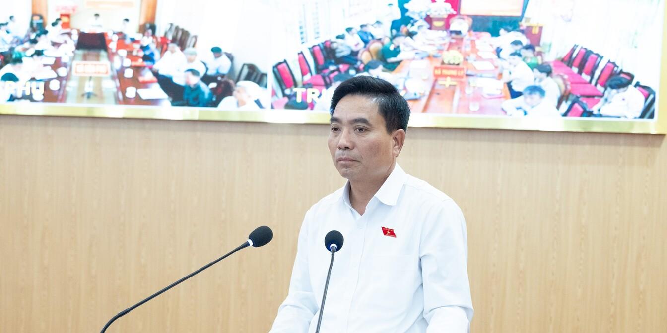 Phó Chủ tịch Quốc hội, Thượng tướng Nguyễn Doãn Anh tiếp xúc cử tri tại xã Hồi Xuân, tỉnh Thanh Hóa