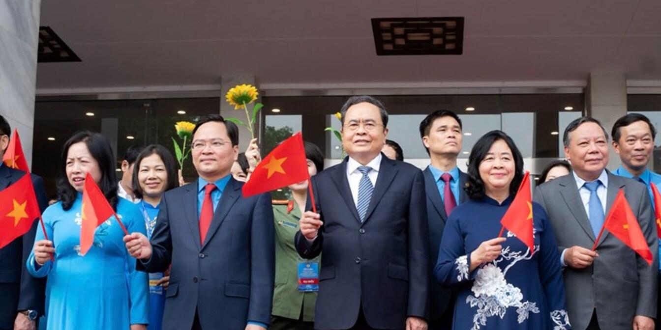Chủ tịch Quốc hội Trần Thanh Mẫn dự Lễ kỷ niệm 140 năm Ngày Quốc tế Lao động