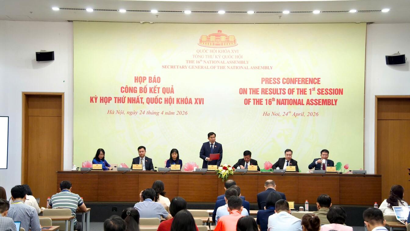 Kỳ họp thứ Nhất tạo nền móng, mở ra một chặng đường mới cho nhiệm kỳ Quốc hội khóa XVI