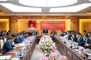 Phó Chủ tịch Quốc hội Nguyễn Đức Hải giám sát, kiểm tra công tác bầu cử tại Hà Tĩnh
