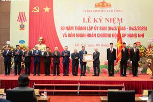 Ủy ban Kinh tế và Tài chính kỷ niệm 80 năm thành lập và đón nhận Huân chương Độc lập hạng Nhì
