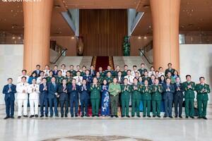Ảnh: Phiên họp toàn thể lần thứ nhất của Ủy ban Quốc phòng, An ninh và Đối ngoại của Quốc hội khóa XVI sáng 7/4
