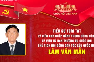 Tiểu sử tóm tắt của Chủ tịch Hội đồng Dân tộc của Quốc hội khoá XVI Lâm Văn Mẫn