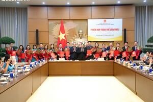 [Ảnh] Phó Chủ tịch Quốc hội Nguyễn Khắc Định dự Phiên họp toàn thể lần thứ 2 Ủy ban Pháp luật và Tư pháp