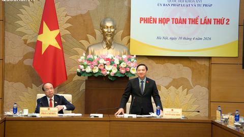 Phó Chủ tịch Quốc hội Nguyễn Khắc Định dự Phiên họp toàn thể lần thứ 2 Ủy ban Pháp luật và Tư pháp