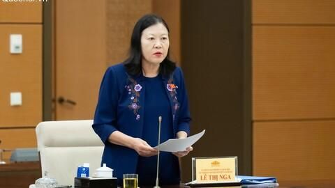 Ủy ban Thường vụ Quốc hội thảo luận về công tác giải quyết kiến nghị cử tri và hoàn thiện các báo cáo trình Quốc hội tại Kỳ họp thứ Nhất