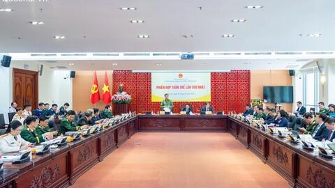 Ủy ban Quốc phòng, An ninh và Đối ngoại của Quốc hội khóa XVI tổ chức Phiên họp toàn thể lần thứ Nhất