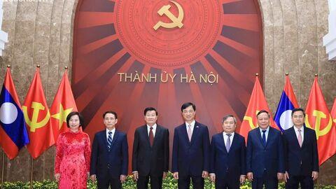 Không ngừng vun đắp, phát triển mối quan hệ đặc biệt Việt Nam - Lào, Thủ đô Hà Nội - Thủ đô Viêng Chăn