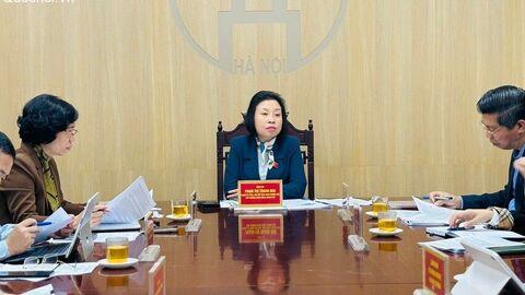 Phó Chủ tịch HĐND thành phố Hà Nội Phạm Thị Thanh Mai tiếp công dân định kỳ