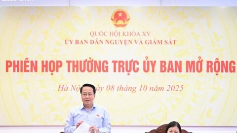 Thẩm tra dự án Luật sửa đổi, bổ sung một số điều của Luật Tiếp công dân, Luật Khiếu nại, Luật Tố cáo