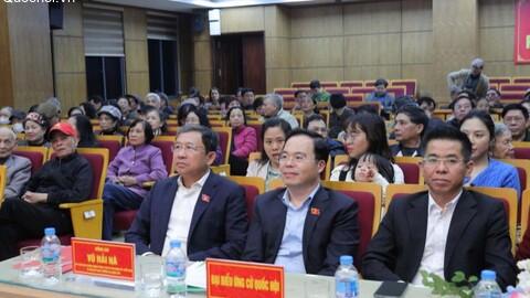 Hội nghị lấy ý kiến cử tri nơi cư trú đối với người ứng cử đại biểu Quốc hội khóa XVI