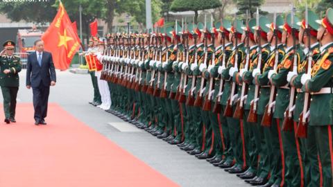 Tổng Bí thư Tô Lâm dự Lễ đón nhận Huân chương Hồ Chí Minh và kỷ niệm 75 năm Ngày truyền thống Bệnh viện Trung ương Quân đội 108