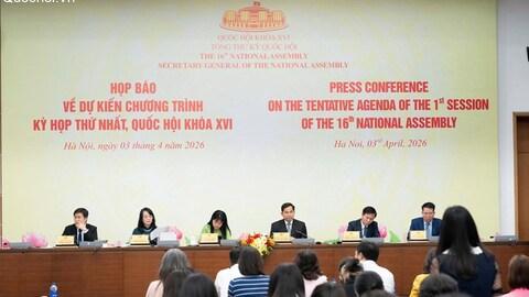 Kỳ họp thứ nhất, Quốc hội khóa XVI: Đặt nền tảng cho chặng đường phát triển mới của đất nước
