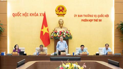 Bế mạc Phiên họp thứ 56 của Ủy ban Thường vụ Quốc hội