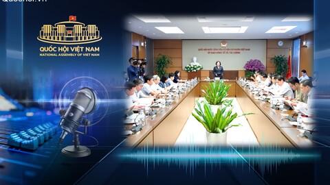 Phó Chủ tịch Quốc hội Nguyễn Thị Hồng làm việc với Thường trực Ủy ban Kinh tế và Tài chính