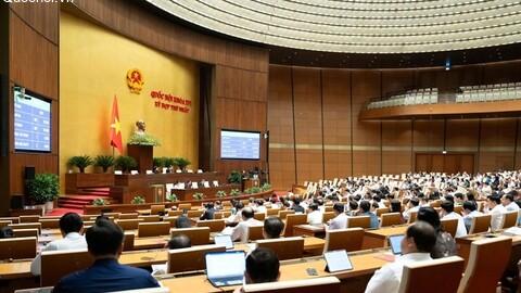 Quốc hội biểu quyết thông qua việc bổ sung chương trình Kỳ họp thứ Nhất, Quốc hội khóa XVI