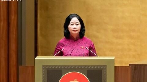 Quốc hội nghe Báo cáo tổng hợp ý kiến, kiến nghị của cử tri và Nhân dân gửi đến Kỳ họp thứ Nhất, Quốc hội khóa XVI