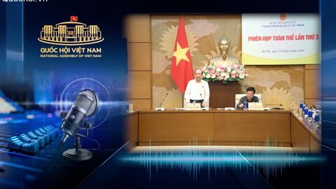 Ủy ban Pháp luật và Tư pháp tiến hành Phiên họp toàn thể lần thứ 3