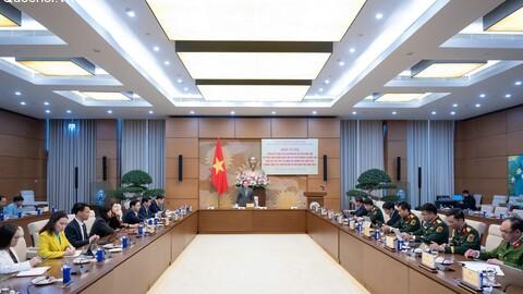 Phó Chủ tịch Quốc hội Nguyễn Khắc Định chủ trì Hội nghị tổng kết công tác chuyển đổi số của Quốc hội năm 2025