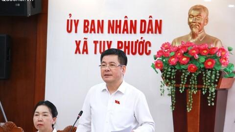 Phó Chủ tịch Quốc hội Nguyễn Hồng Diên tiếp xúc cử tri các địa phương thuộc đơn vị bầu cử số 1 Gia Lai