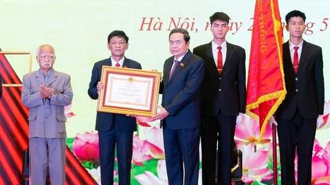 Chủ tịch Quốc hội dự Lễ Kỷ niệm 65 năm Ngày thành lập Hội đồng Dân tộc của Quốc hội và đón nhận Huân chương Lao động Hạng Nhất