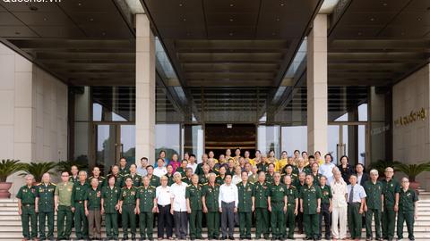 Phó Chủ tịch Quốc hội, Thượng tướng Nguyễn Doãn Anh gặp mặt Đoàn đại biểu Bảo tàng Chiến sĩ cách mạng bị địch bắt tù đày