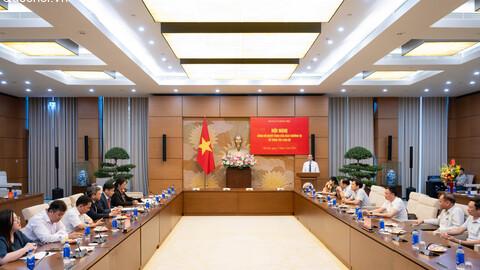 Hội nghị công bố Quyết định của Ban Thường vụ Đảng ủy Quốc hội về công tác cán bộ