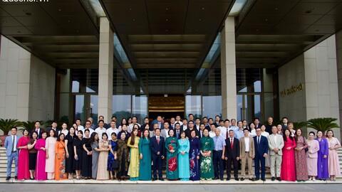 Phó Chủ tịch Quốc hội Nguyễn Thị Thanh gặp mặt Đoàn đại biểu Khoa học - Doanh nhân - Doanh nghiệp của Hội nghiên cứu khoa học về Đông Nam Á - Việt Nam
