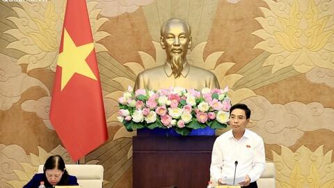 Phó Chủ tịch Quốc hội, Thượng tướng Nguyễn Doãn Anh làm việc với Thường trực Ủy ban Dân nguyện và Giám sát về công tác dân nguyện
