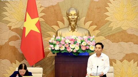 Phó Chủ tịch Quốc hội, Thượng tướng Nguyễn Doãn Anh làm việc với Thường trực Ủy ban Dân nguyện và Giám sát về công tác dân nguyện