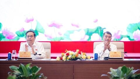 Chủ tịch Quốc hội và Thủ tướng Chính phủ gặp mặt Lãnh đạo các cơ quan báo chí