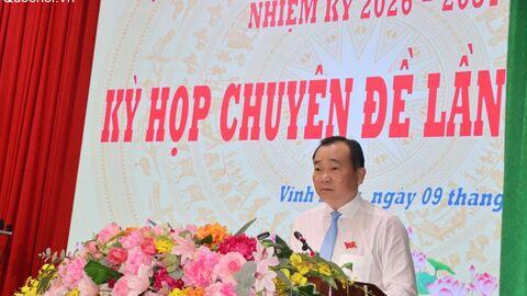 Khai mạc Kỳ họp chuyên đề lần thứ hai HĐND tỉnh Vĩnh Long khóa XI