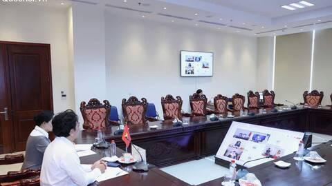 Phân ban Việt Nam trong Liên minh nghị viện Pháp ngữ APF tham dự Hội nghị trực tuyến các Chủ tịch Phân ban thành viên khu vực châu Á - Thái Bình Dương của APF