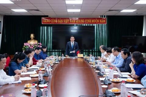 Phó Chủ tịch Quốc hội Nguyễn Hồng Diên làm việc với Ủy ban Khoa học, Công nghệ và Môi trường