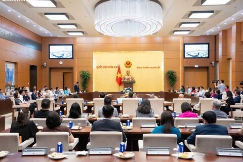 Phó Chủ tịch Quốc hội Nguyễn Thị Thanh gặp mặt Đoàn đại biểu Hội nghiên cứu khoa học về Đông Nam Á - Việt Nam