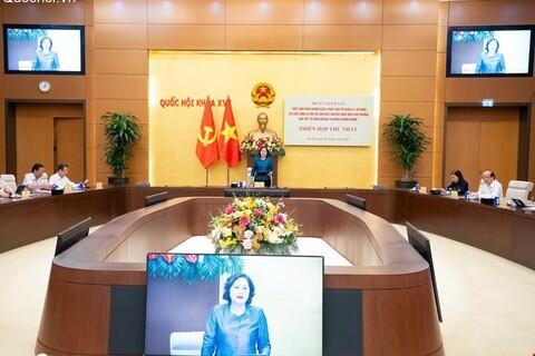 Phiên họp thứ nhất Đoàn giám sát của Quốc hội về “Việc thực hiện chính sách, pháp luật về quản lý, sử dụng tài sản công là trụ sở làm việc sau khi thực hiện chủ trương sắp xếp tổ chức bộ máy và ĐVHC”
