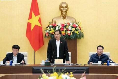 Tổng Thư ký Quốc hội, Chủ nhiệm Văn phòng Quốc hội Lê Quang Mạnh chủ trì Họp Giao ban về nhiệm vụ trọng tâm từ nay đến đầu năm 2026