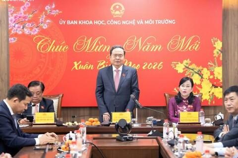 Chủ tịch Quốc hội: Triển khai Nghị quyết của Đảng phải có sản phẩm cụ thể trong lĩnh vực khoa học, công nghệ