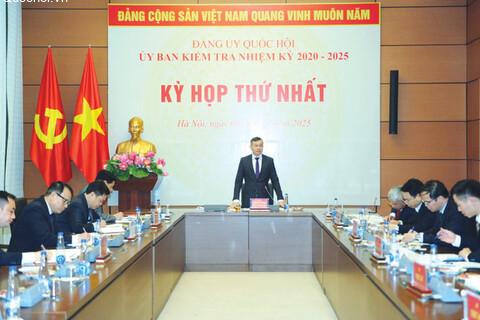Kỳ họp thứ Nhất Ủy ban Kiểm tra Đảng ủy Quốc hội