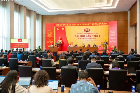 PHIÊN TRÙ BỊ ĐẠI HỘI ĐẢNG BỘ ỦY BAN VĂN HÓA VÀ XÃ HỘI LẦN THỨ I