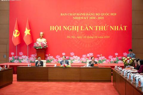 Chủ tịch Quốc hội chủ trì Hội nghị lần thứ nhất Ban chấp hành Đảng bộ Quốc hội nhiệm kỳ 2020-2025